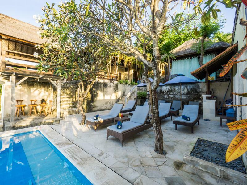 Ware Ware Surf Bungalow Lembongan Нуса-Лембонган Экстерьер фото